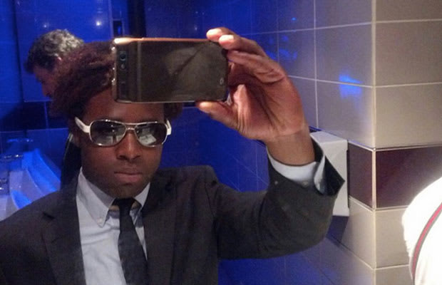 Bathroom selfie via Complex magazine